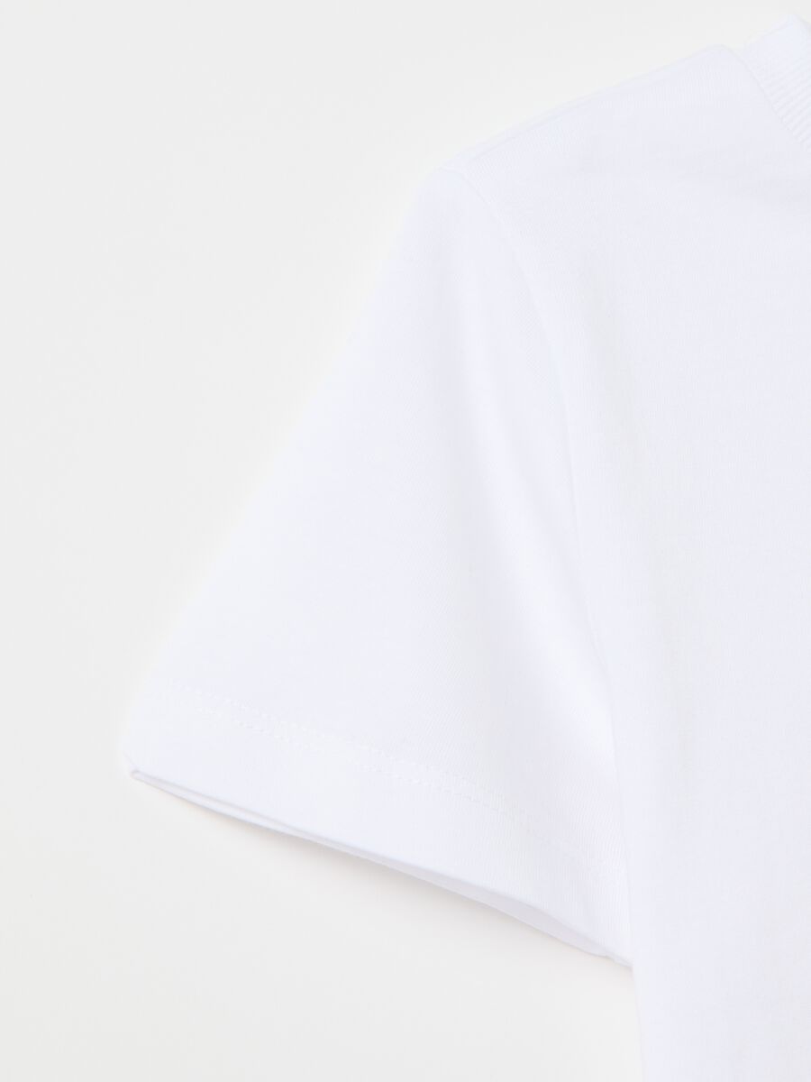 Cotton T-shirt with round neck_2