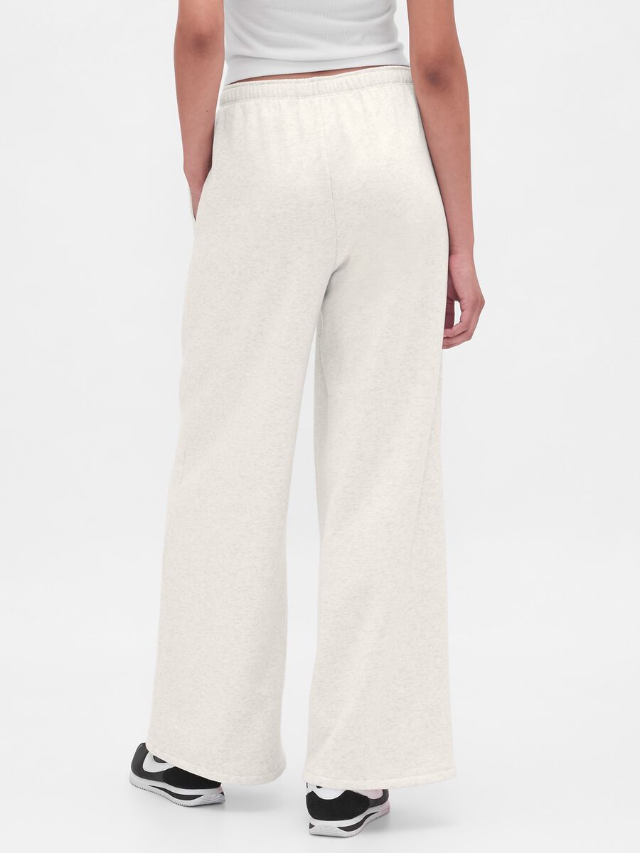 White Cotton Blend Trousers_2