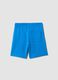 Boys&rsquo; blue pure cotton shorts, regular fit_1