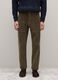 Green Stretch Velvet Trousers_1