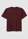Relaxed Fit Red Pure Cotton T-shirt_4