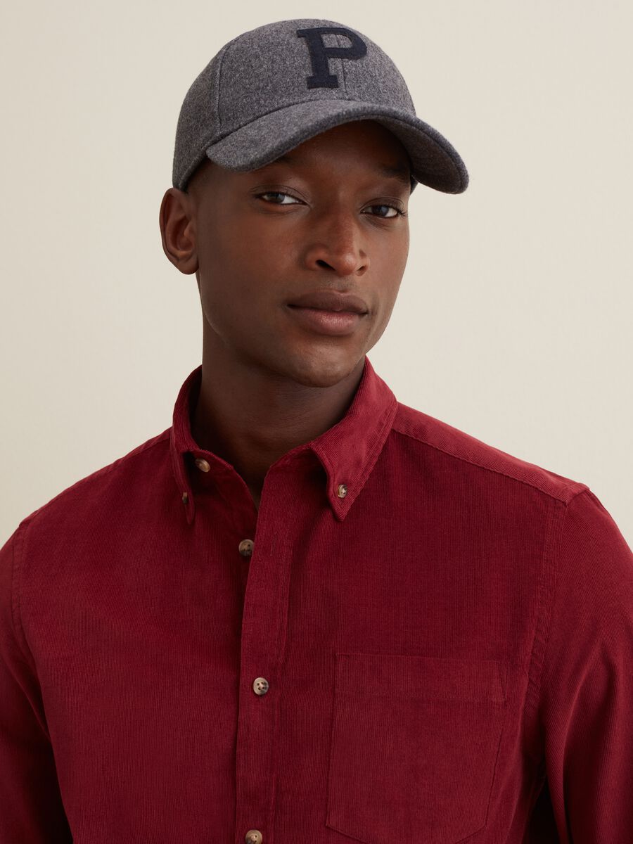 Camicia in corduroy con tasca_3