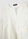 Camicia bianca in puro cotone regular fit con inserti traforati_5