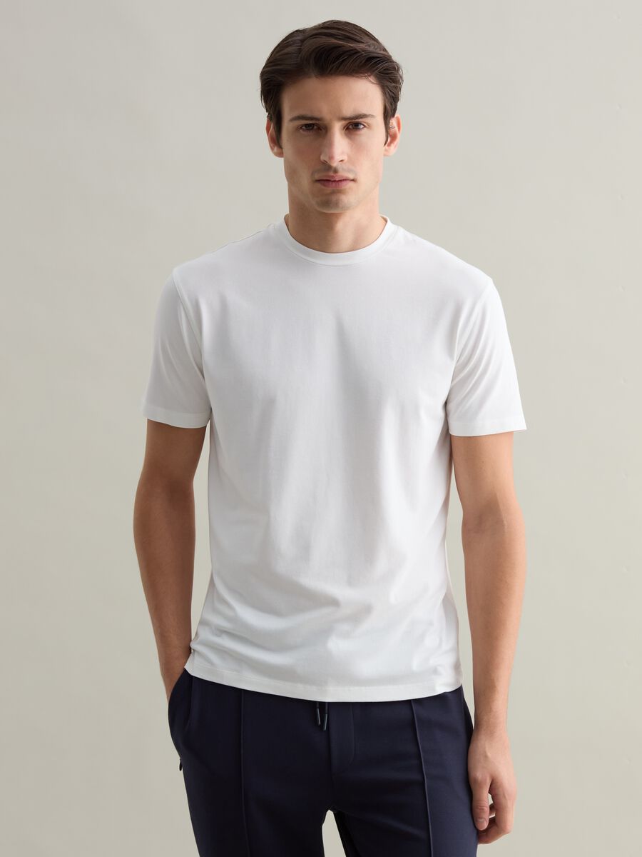 Tech T-shirt in technical fabric_0