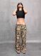 100% Linen Wide-Leg Camo Trousers_3