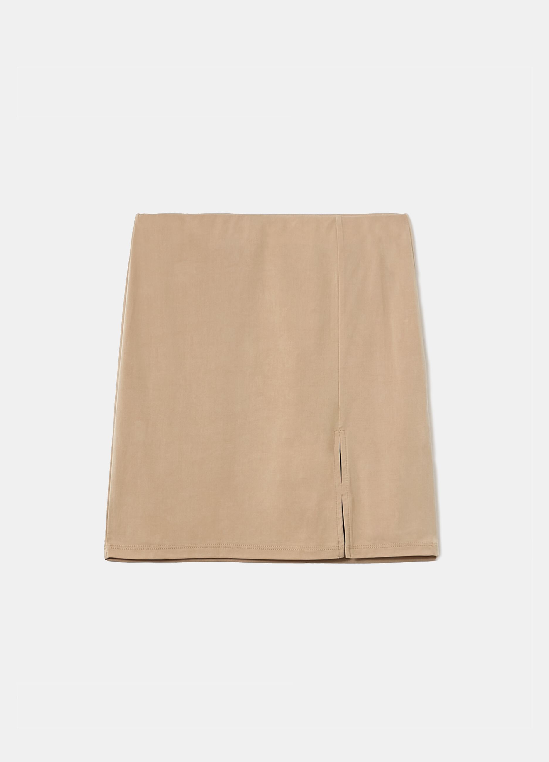 Skort with split