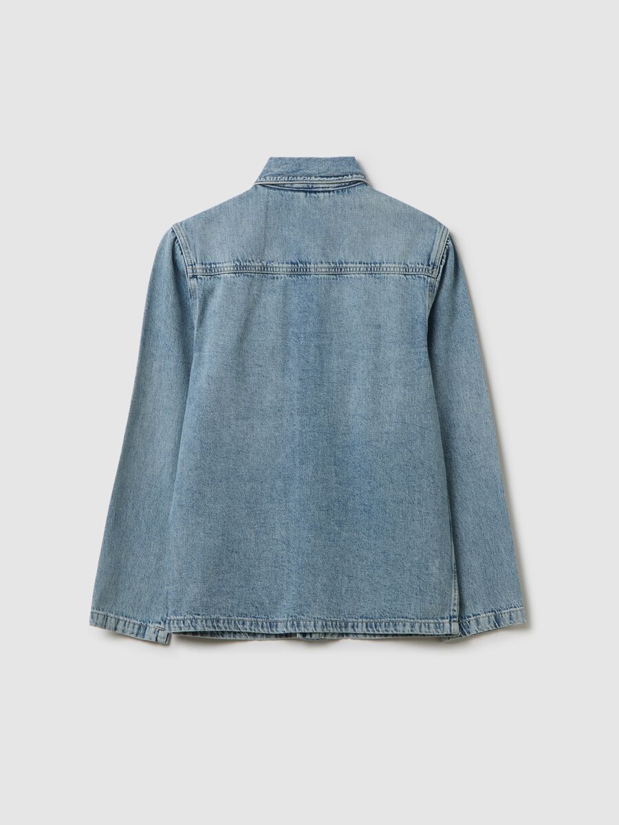 Regular Fit Denim Jacket for Boys_4