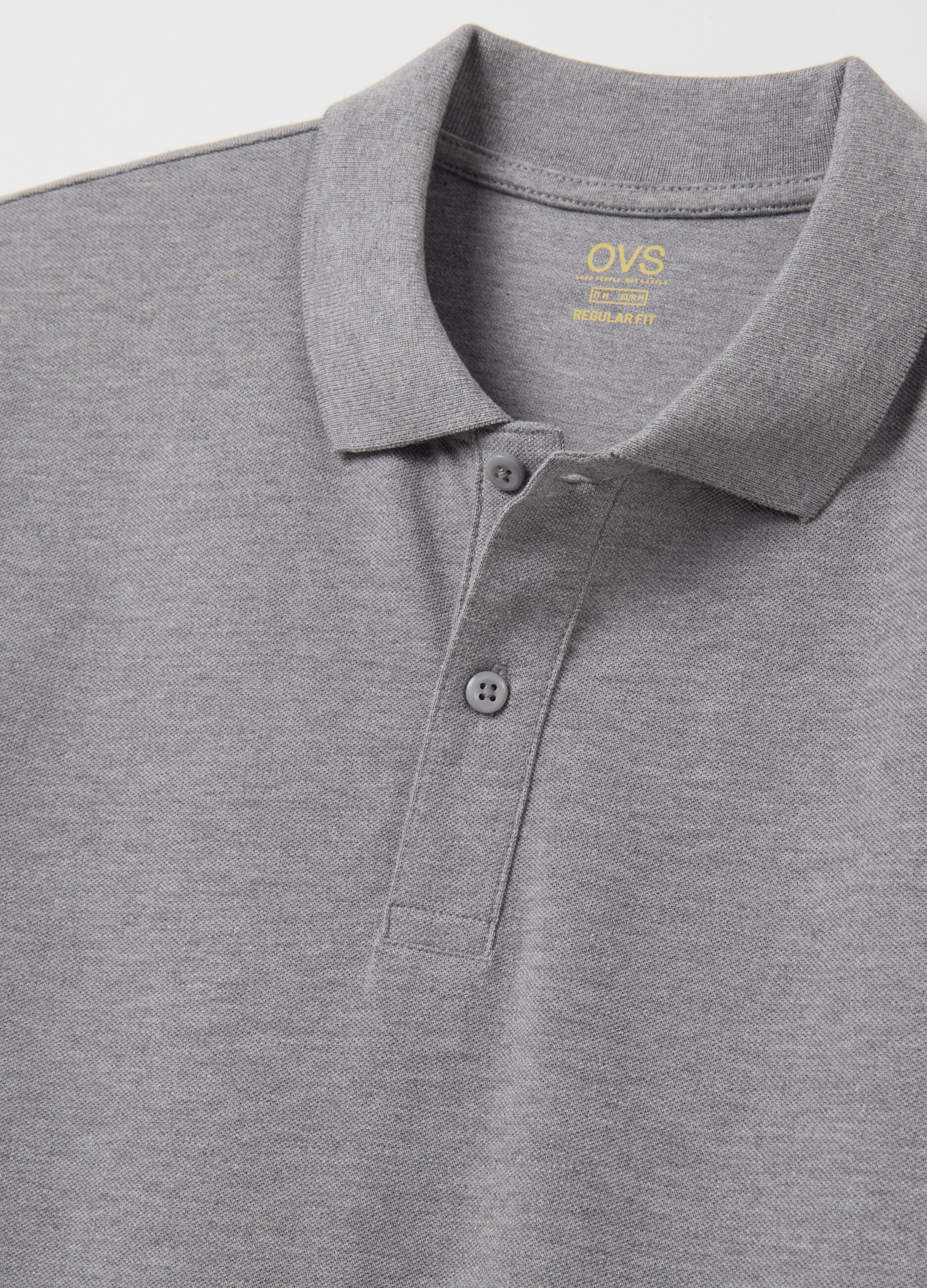 Regular-fit polo shirt in cotton