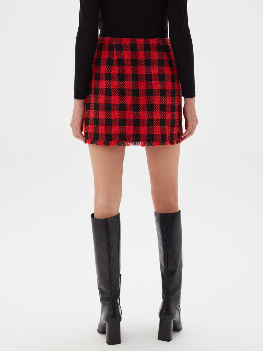 Minigonna in tweed fantasia check_2