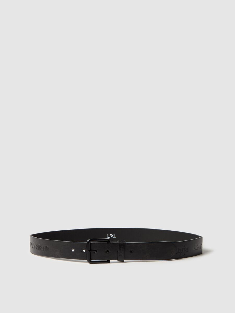Logo Belt Vintage Black_2