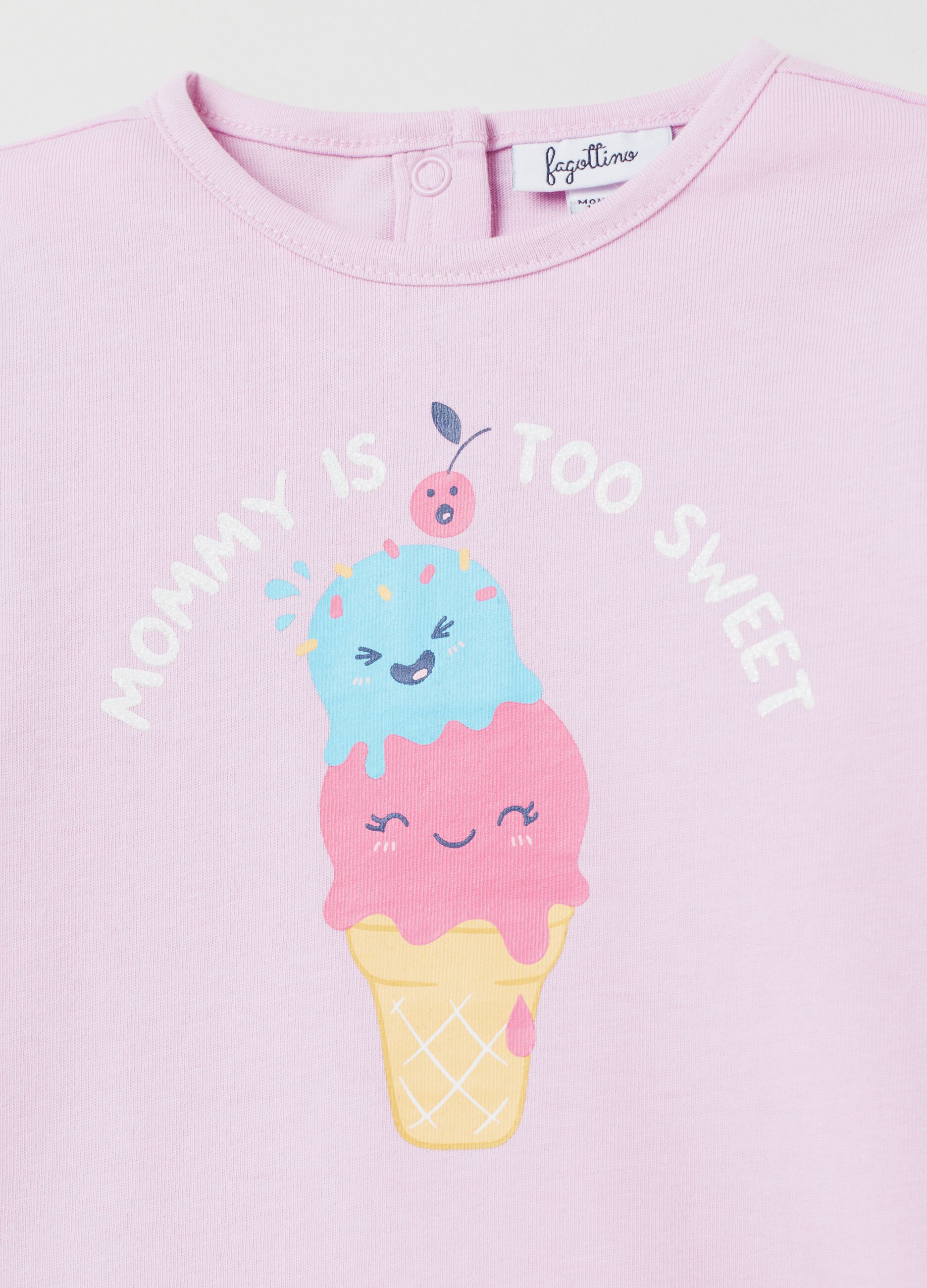 T-shirt con stampa motivo Festa della Mamma_2