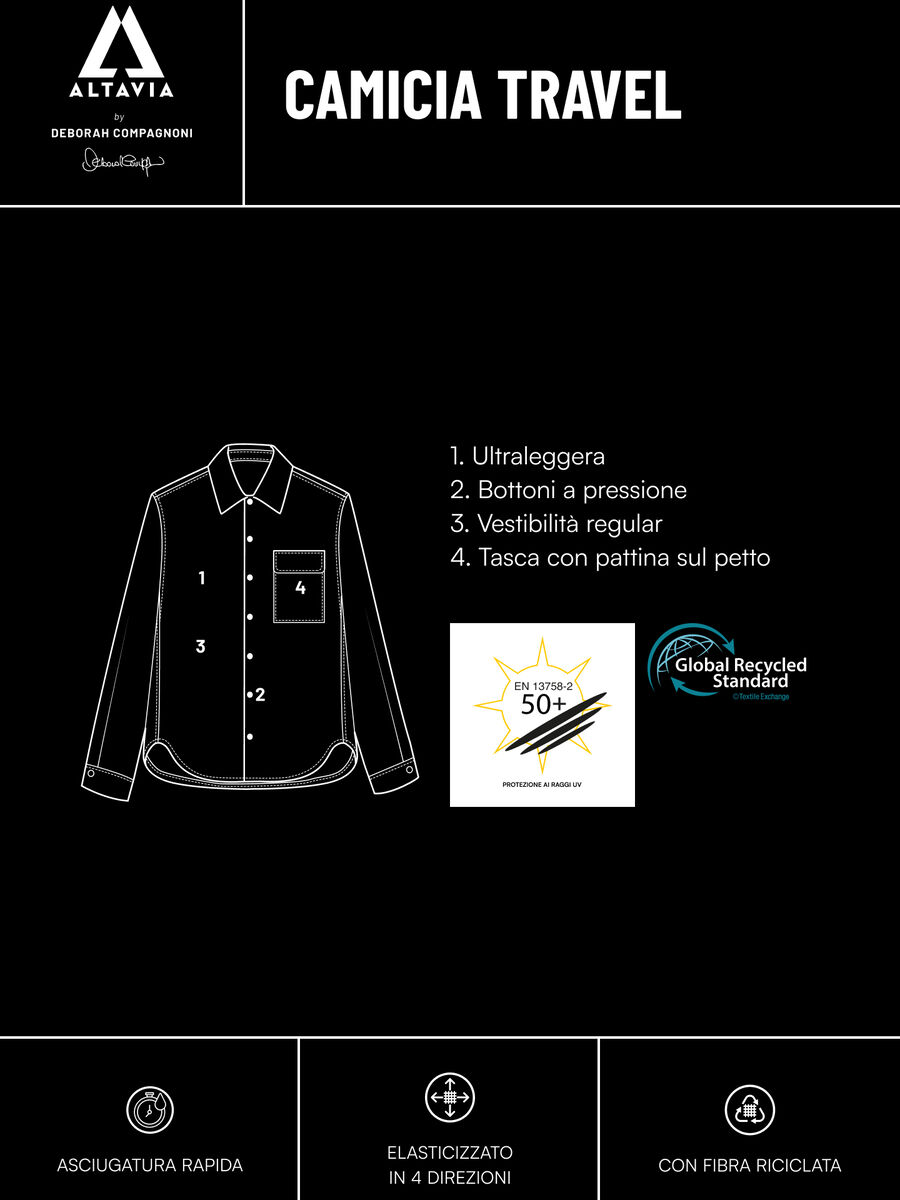 ALTAVIA Travel Shirt WITH DEBORAH COMPAGNONI_8