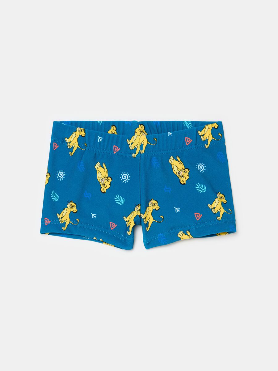 Swimming trunks with The Lion King print_0