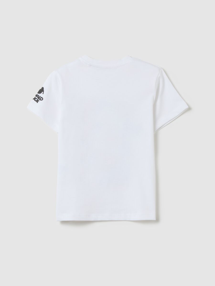 Cotton T-shirt with Donald Duck print_1