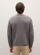 Grey regular fit jumper with jacquard pattern_2