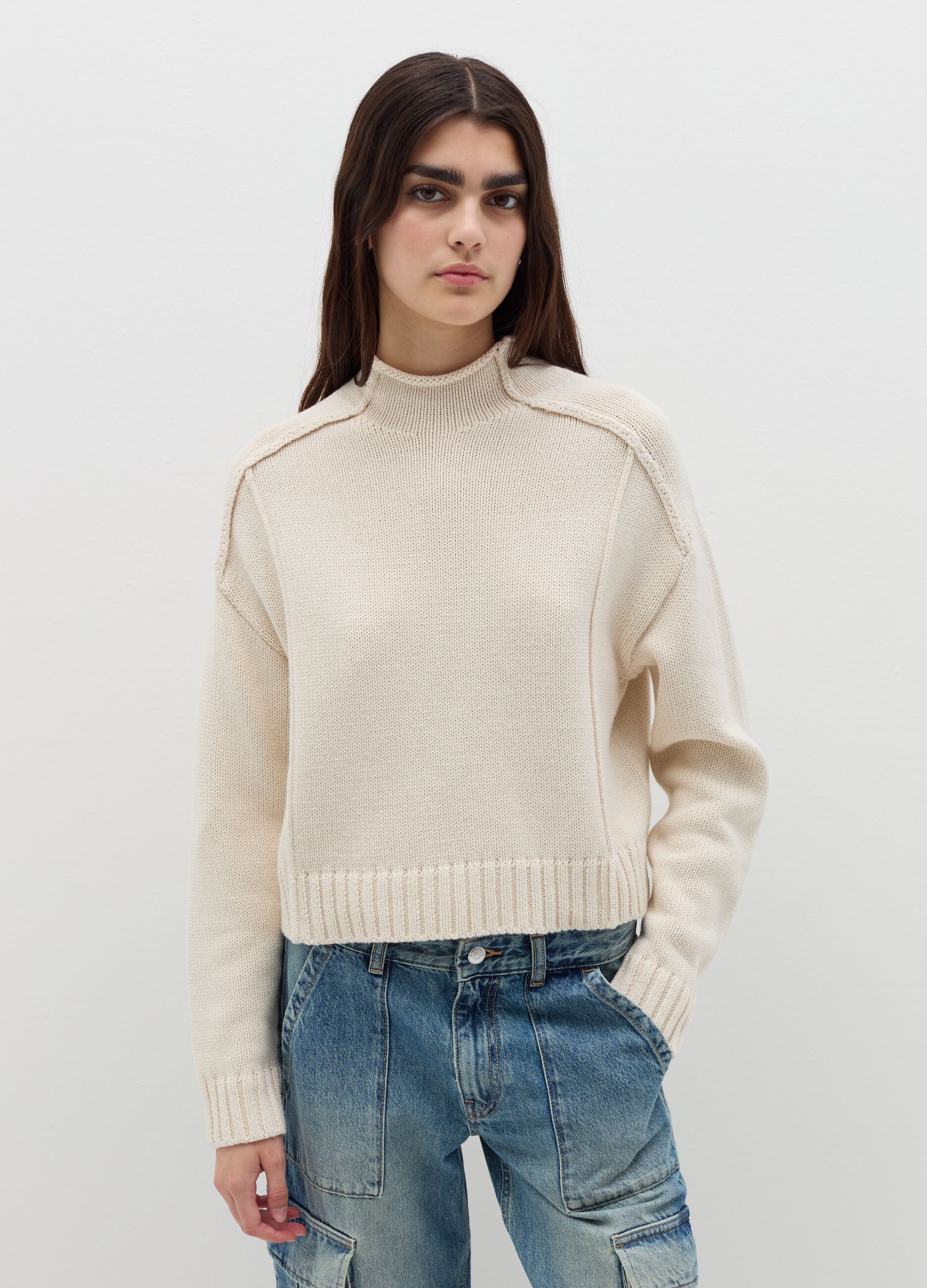Maglioni Donna Beige OVS