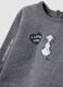 Grey pure organic cotton baby set with 101 Dalmatians print_3