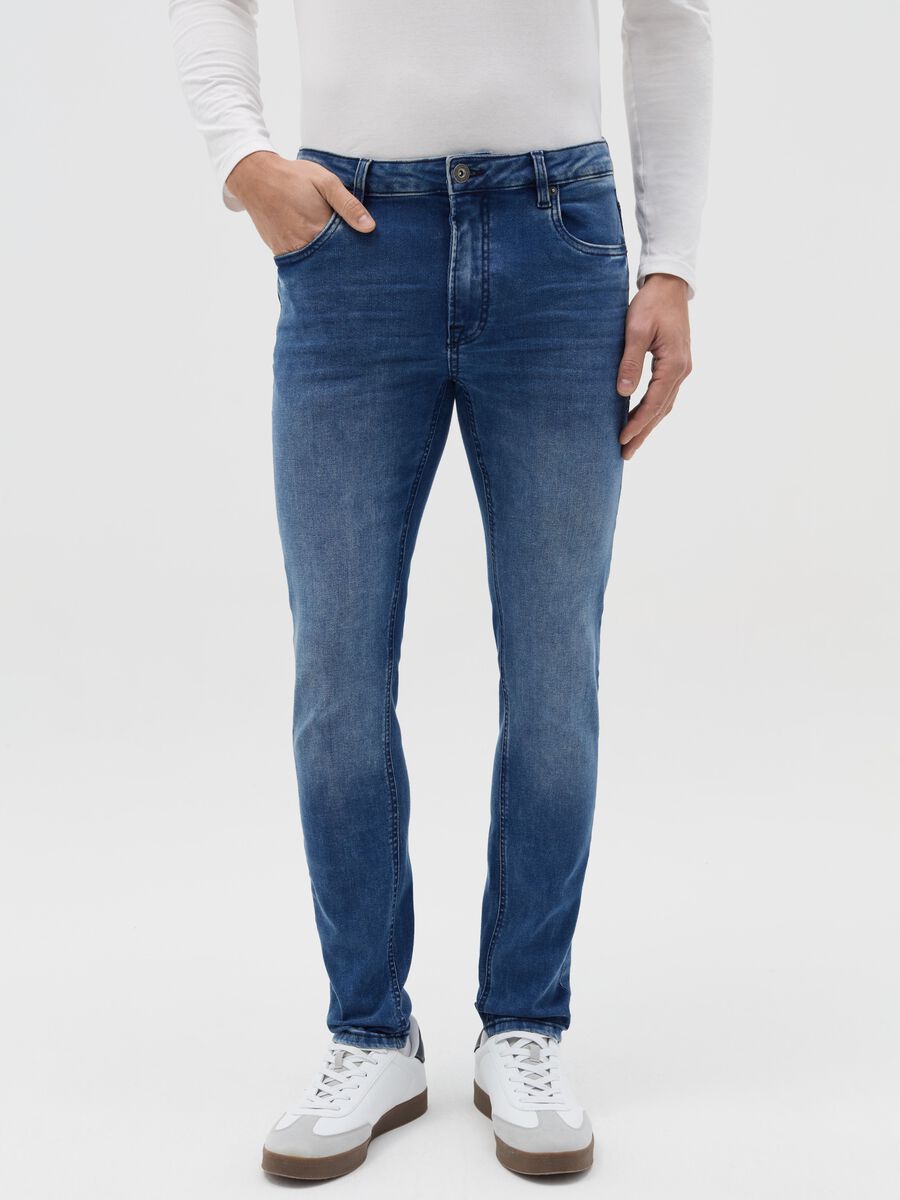 Super-skinny-fit jeans with fading_1