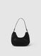 Black Shoulder Bag with Rhinestones_0