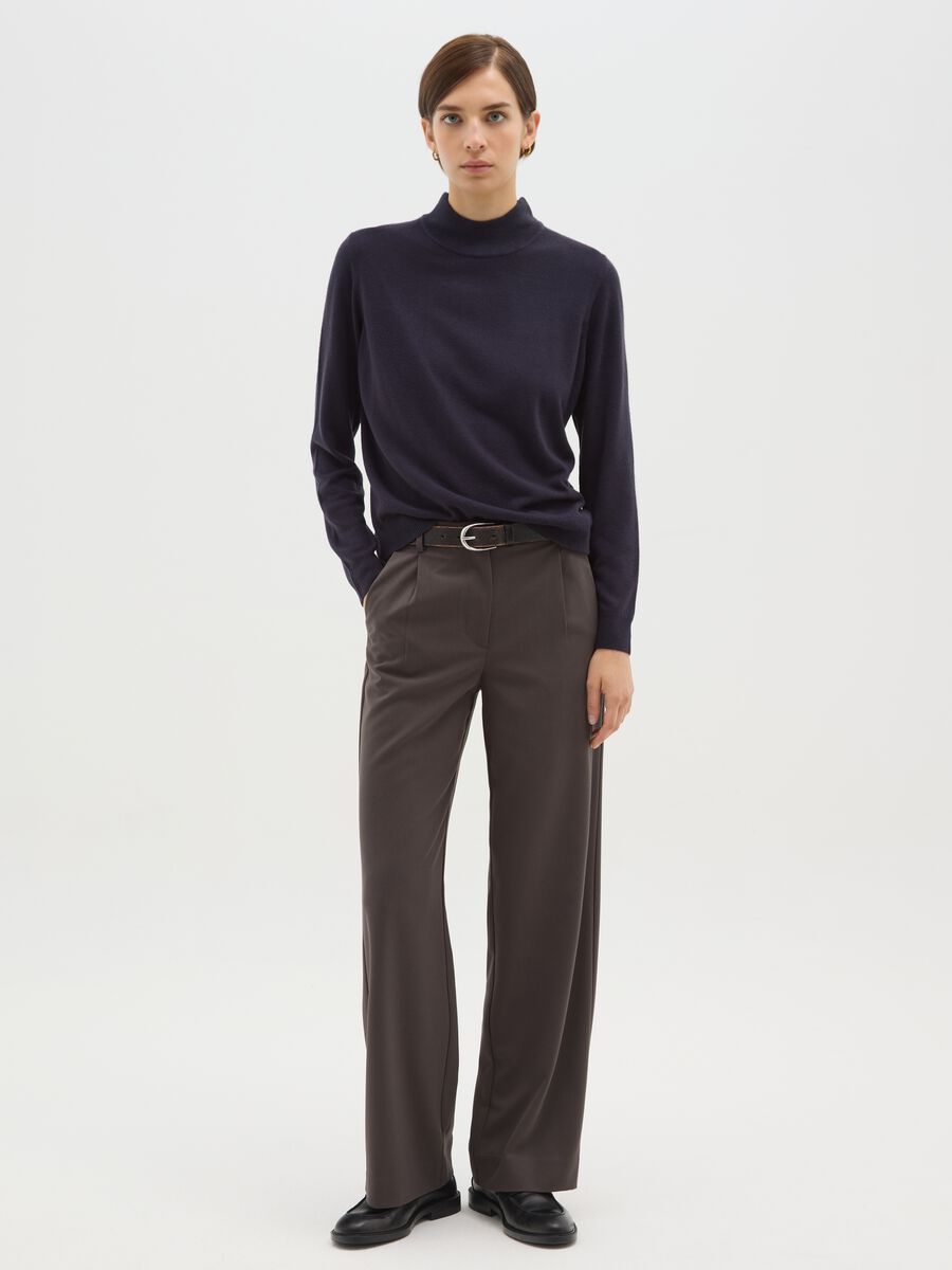 Regular fit blue jumper_1