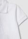 White organic cotton polo shirt for boys, regular fit_3