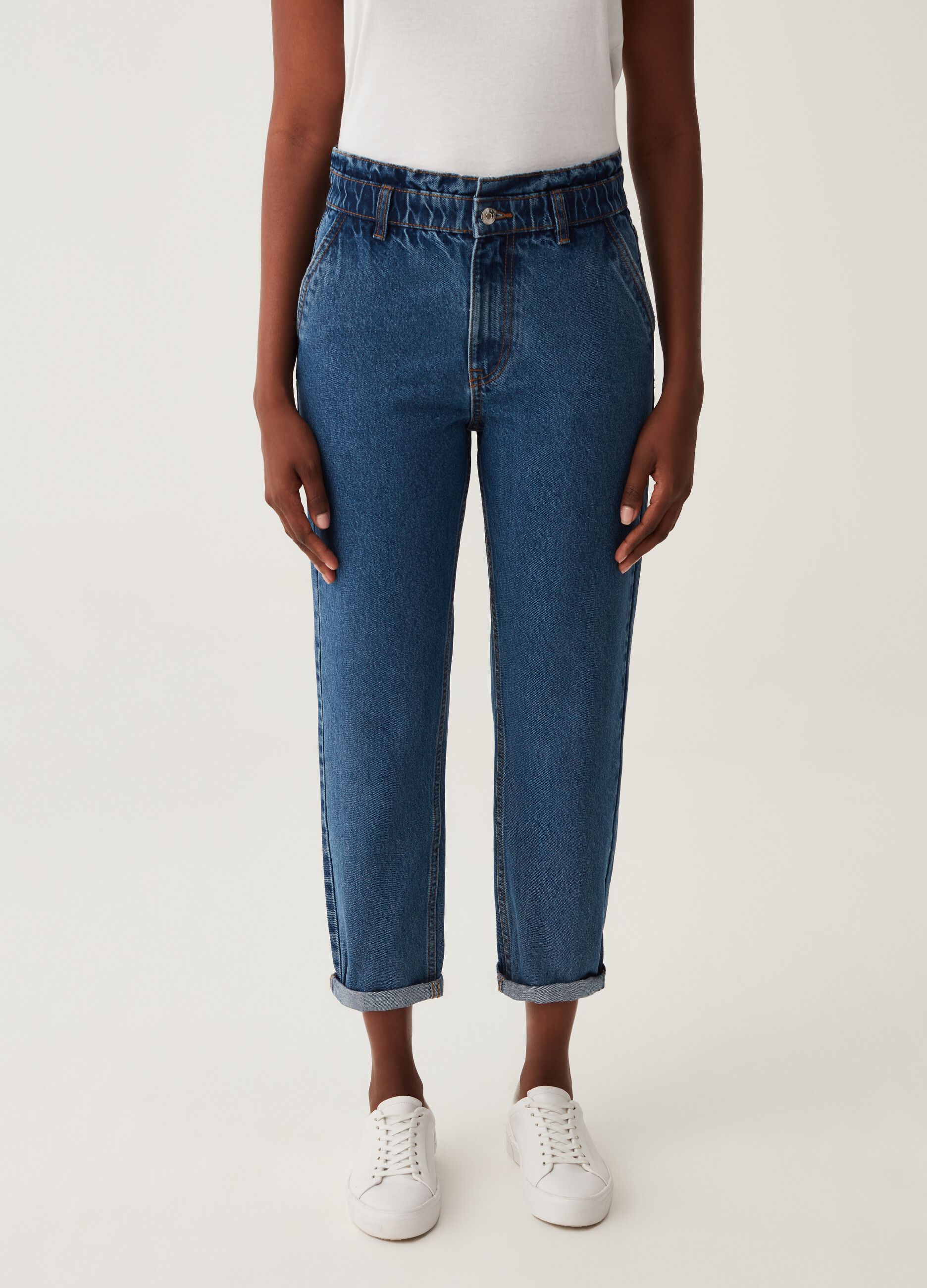Jeans slouchy cropped_1