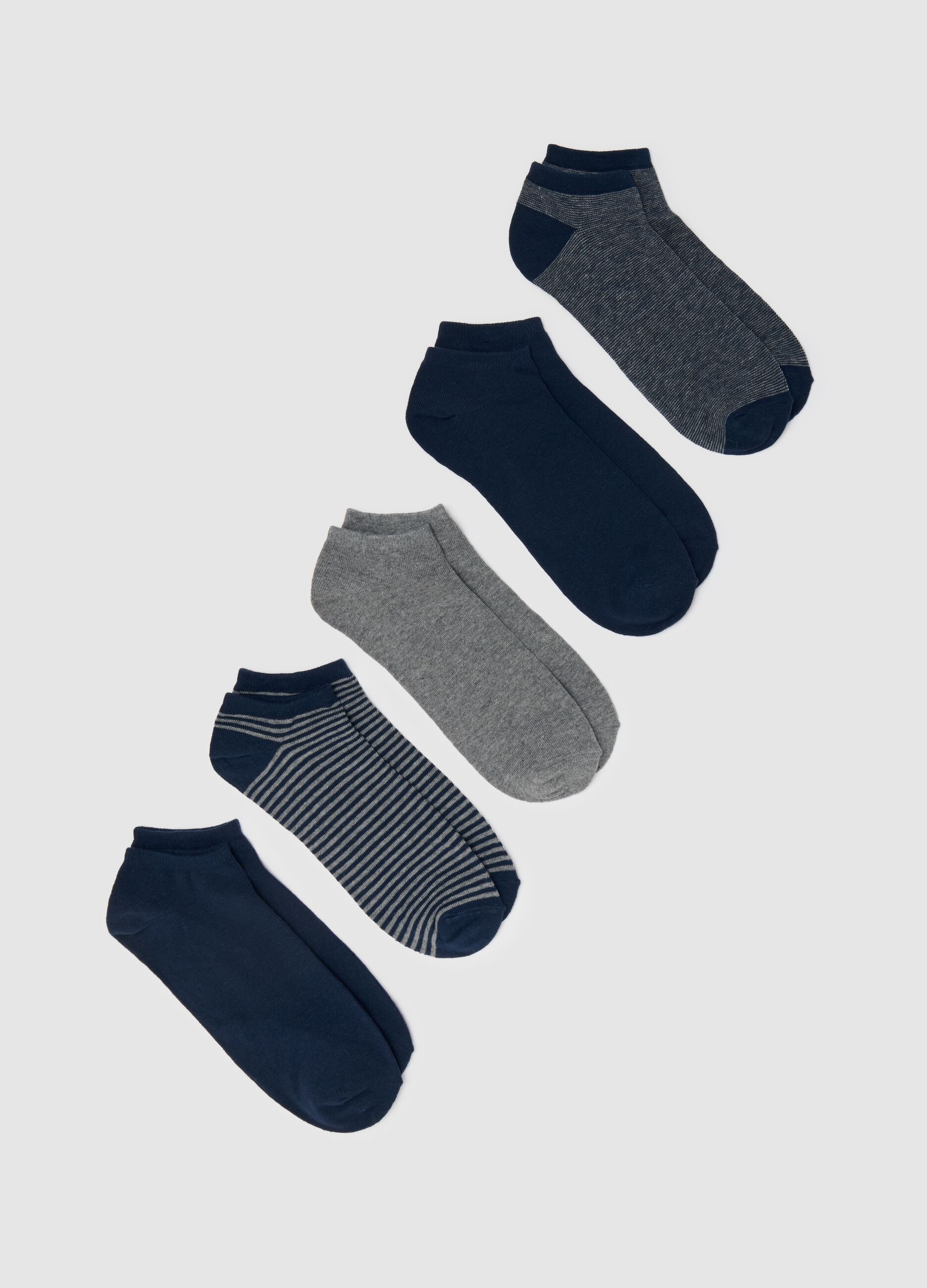 Ovs Elasticated Cotton Ankle Sports Socks