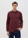 Long-sleeved polo shirt in organic cotton_0