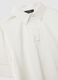 White stretch fabric shirt regular fit_5