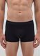 Black stretch cotton boxer regular fit_1