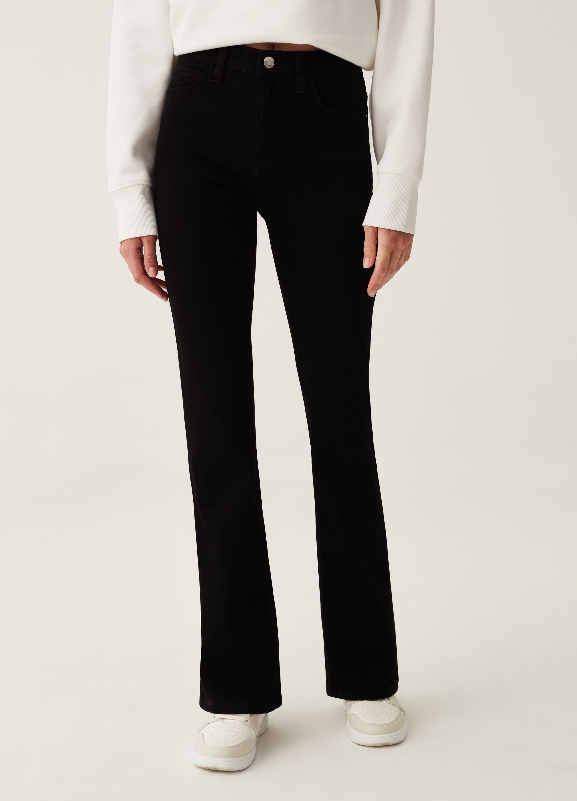 Jeans flare fit stretch_1