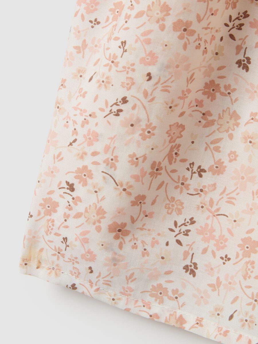 Blusa floreale in misto Lyocell multicolor da bambina regular fit_3