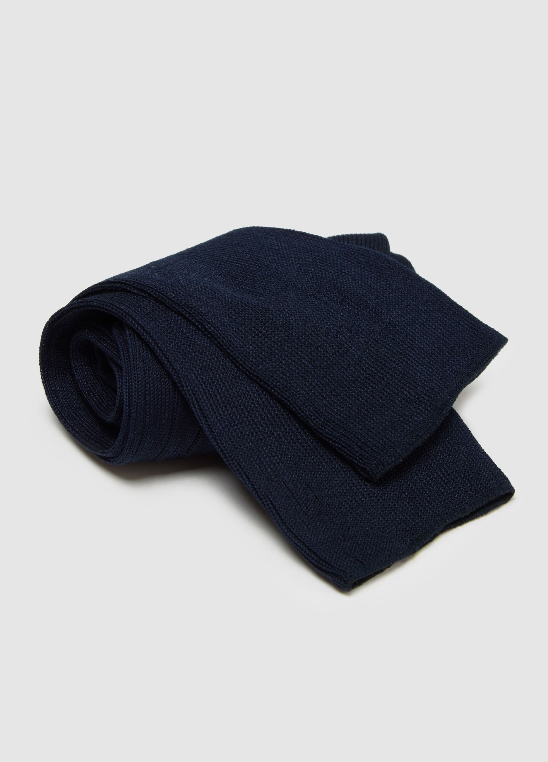 Set of two pairs of pure cotton blue socks