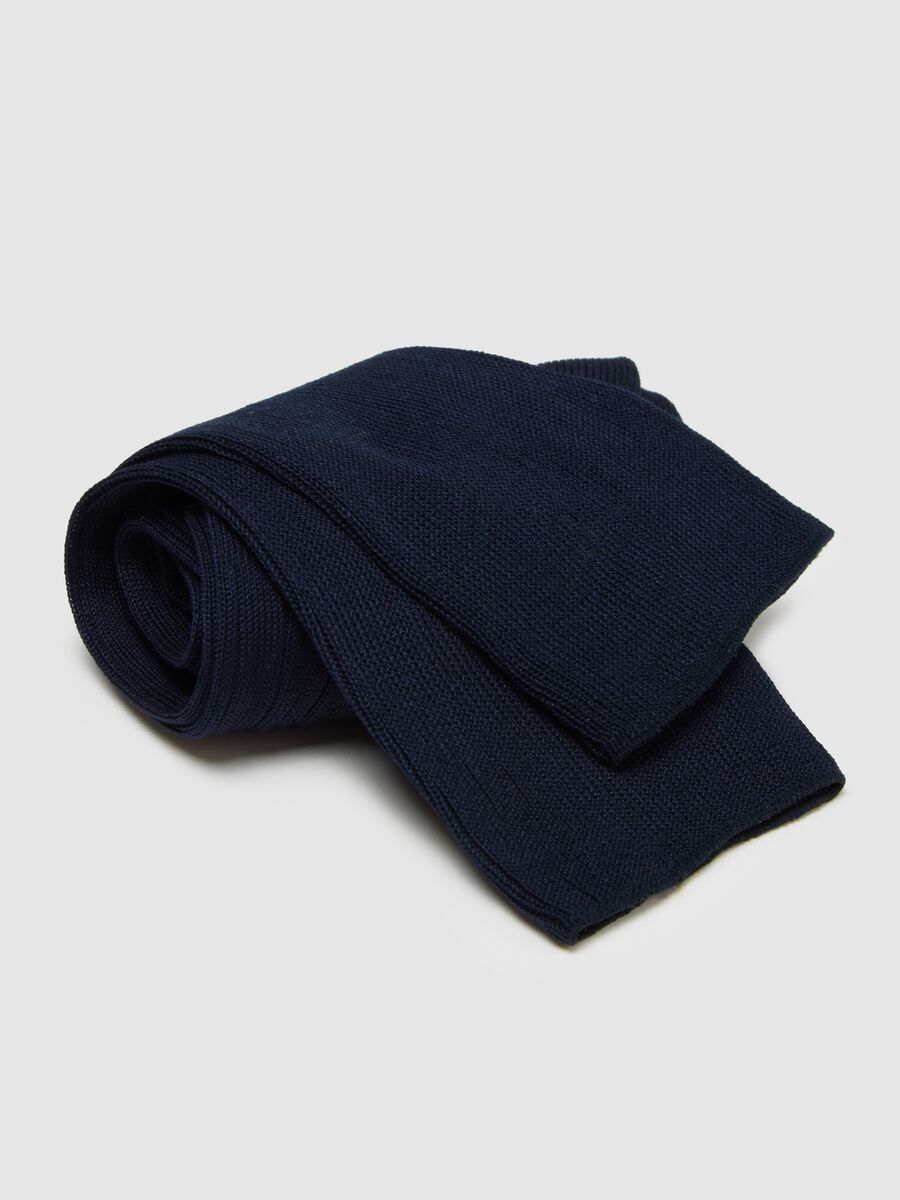 Set of two pairs of pure cotton blue socks_2