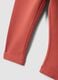 Red regular-fit leggings in stretchy organic cotton_3