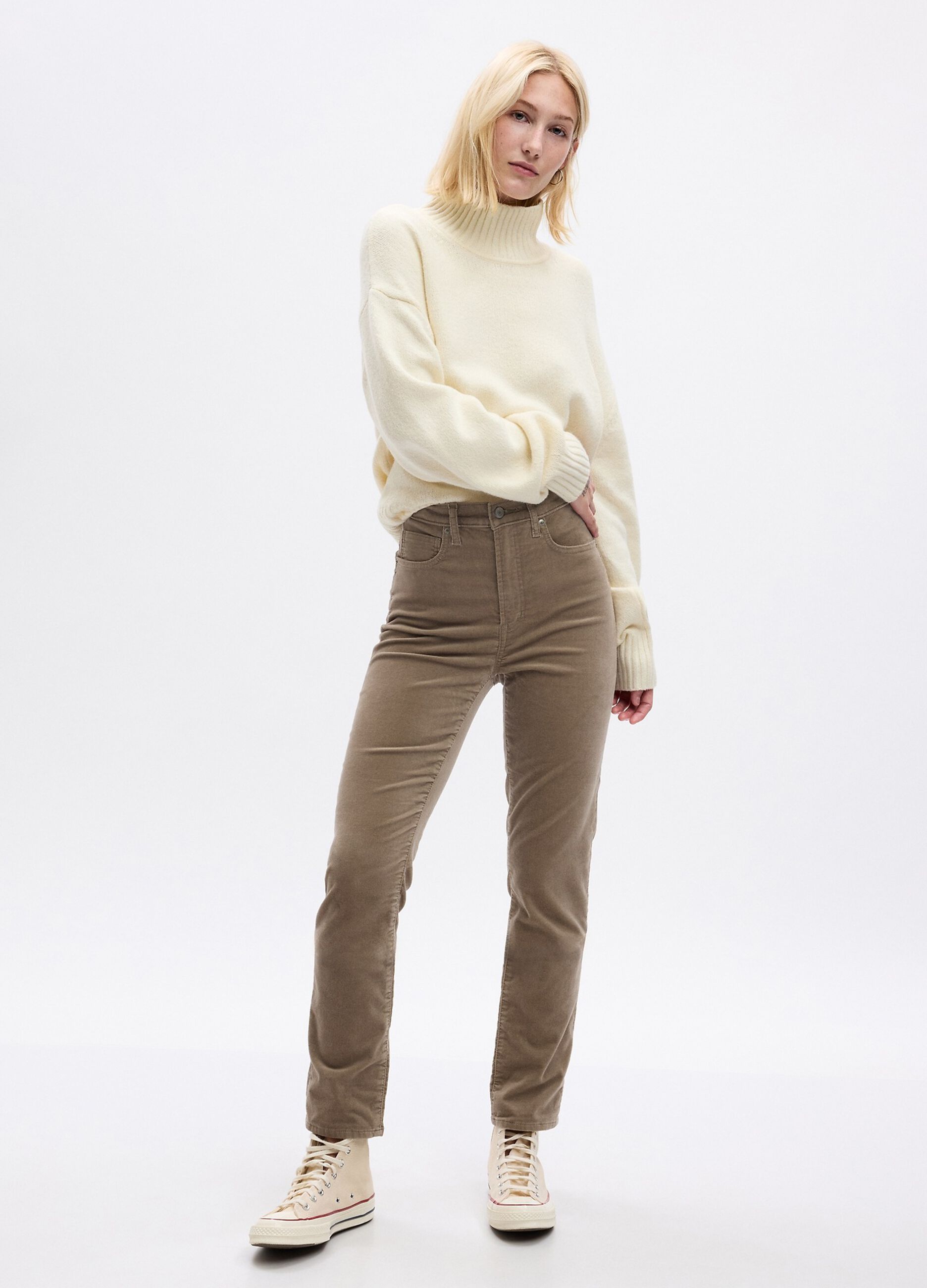 Pantaloni velluto donna store