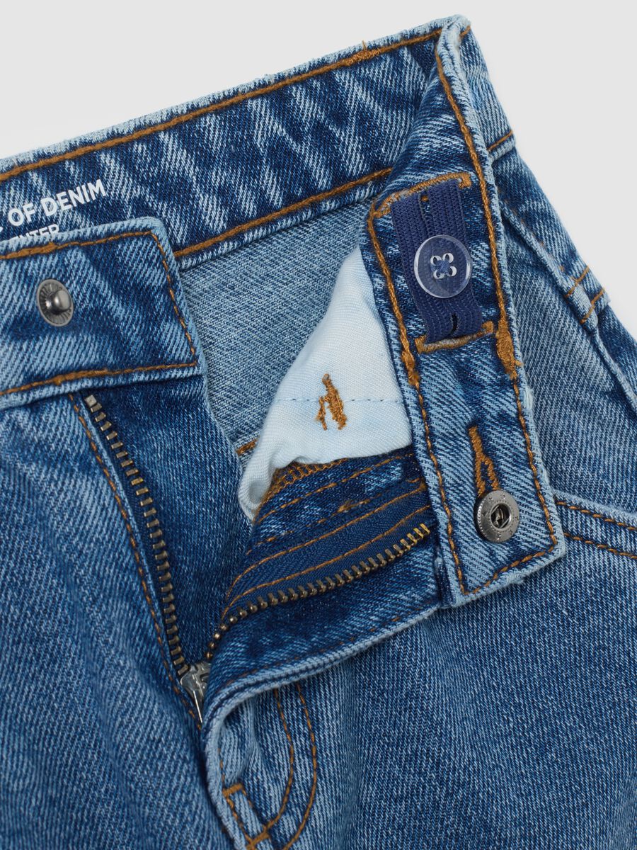 Children's Blue Denim Balloon Fit Jeans_2