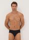 Five-pack of black stretch organic cotton briefs_0