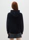 Oversized Black Cotton Blend Sweatshirt_3