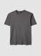 Grey pure cotton relaxed fit T-shirt_4