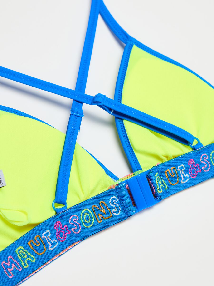 Bikini with contrasting trims and lettering_2
