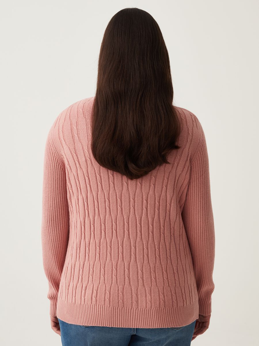 Pullover con lavorazione a coste Curvy_2