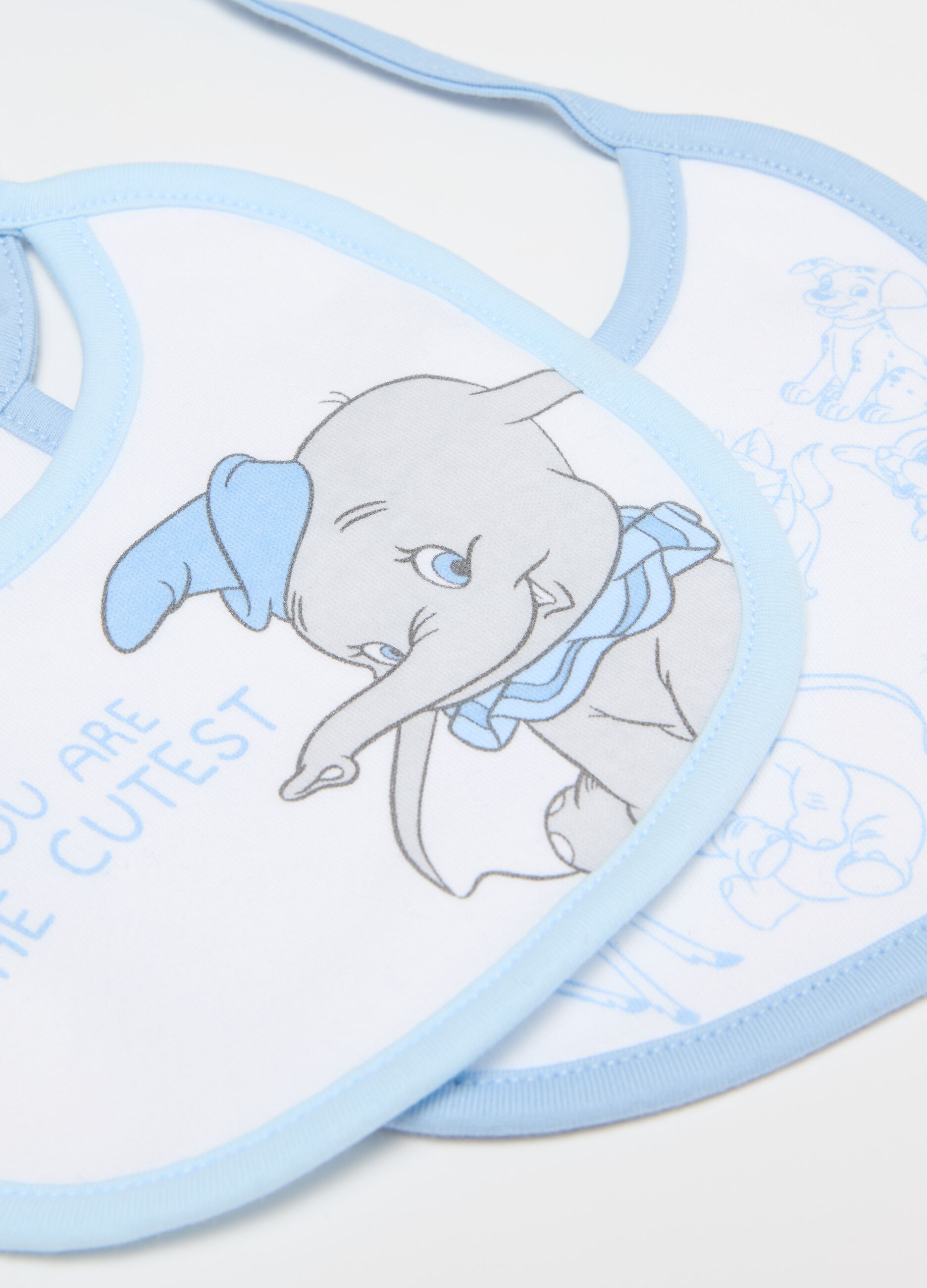Bipack bavaglini con stampa Dumbo