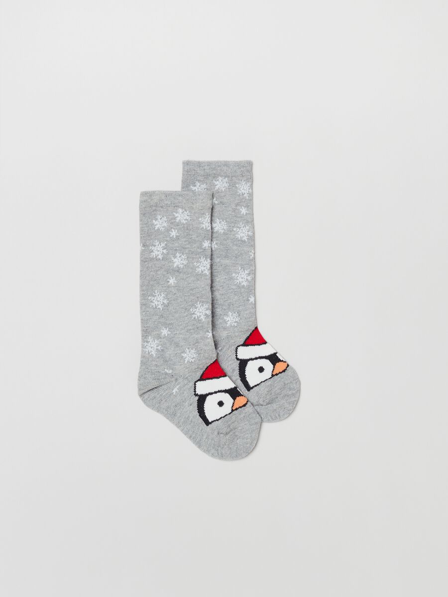 Bipack calze stretch motivo Natale_1