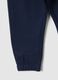 Children's trousers in pure blue cotton regular fit_3