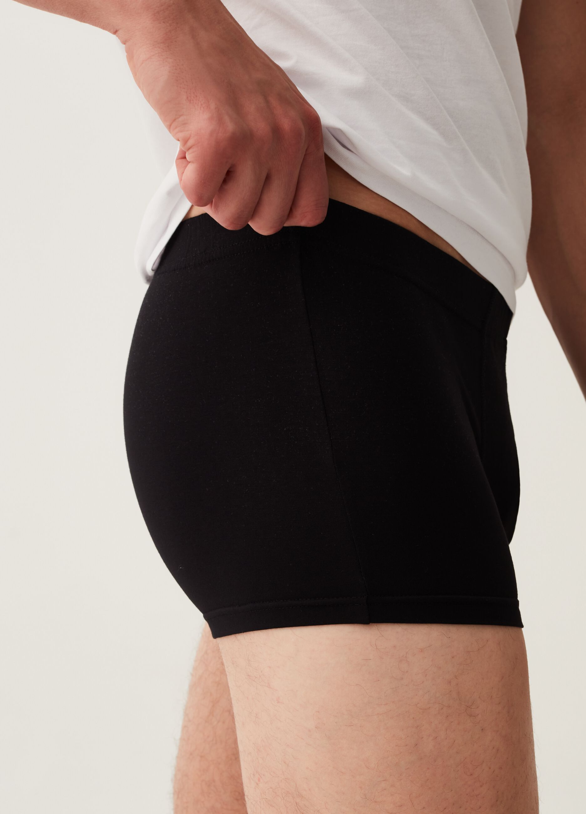 Boxer in cotone stretch