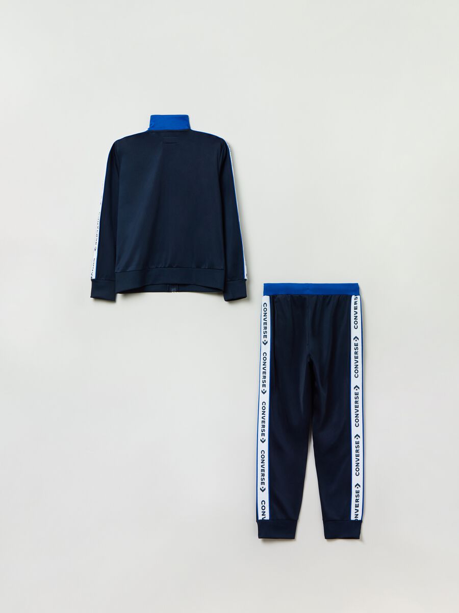 Jogging set con bande a contrasto e logo Chuck Patch_1