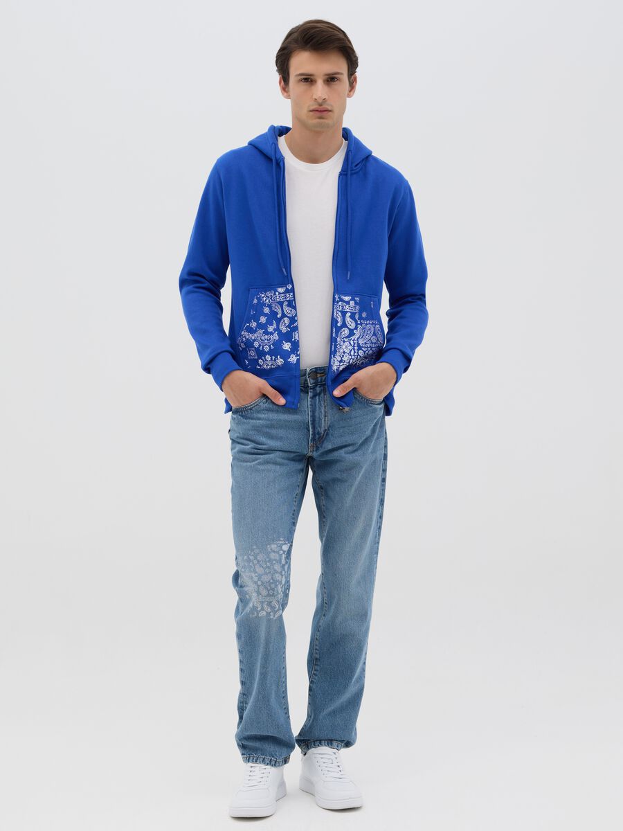 Full-zip plush hoodie_1