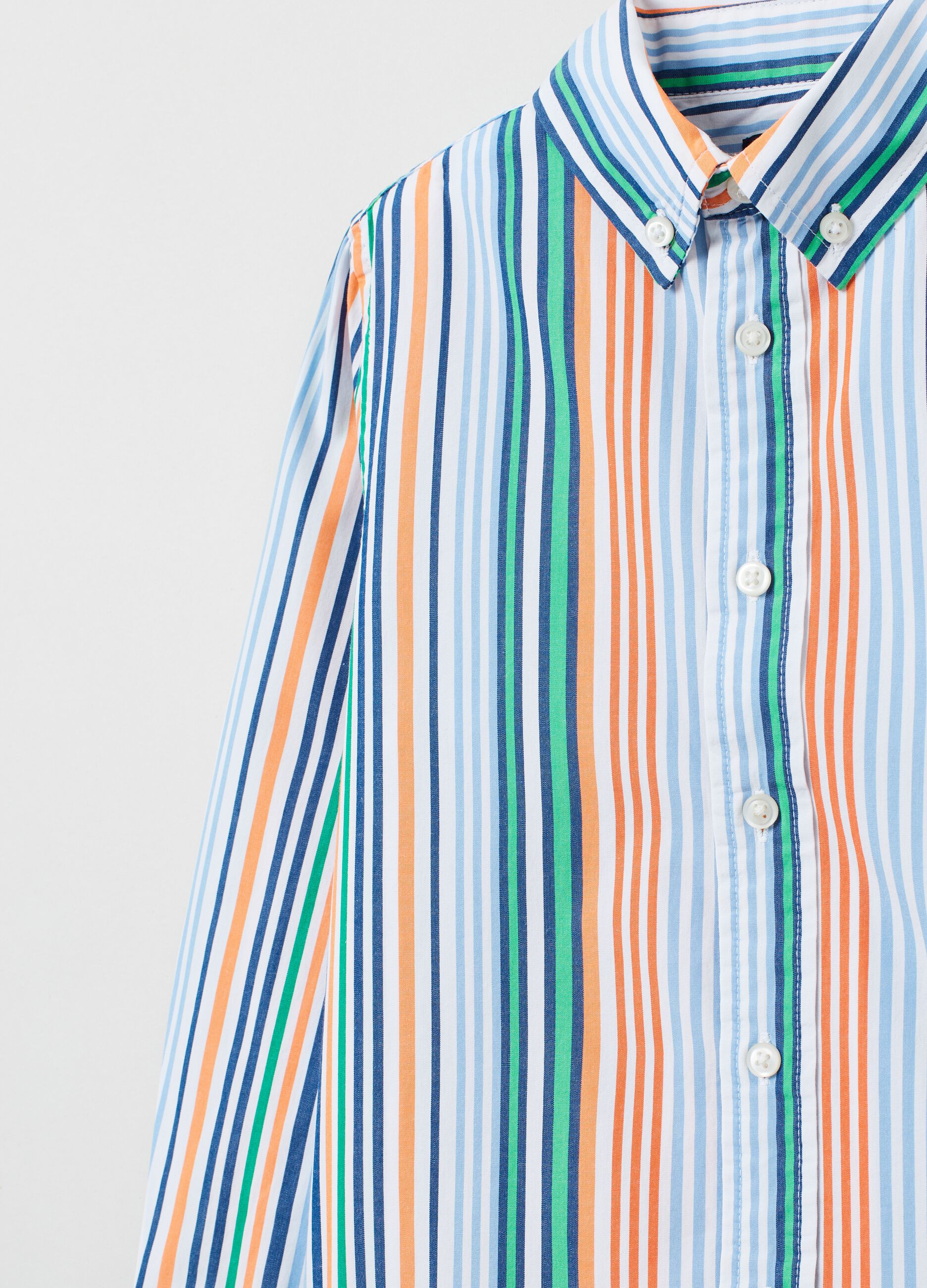 Camicia in cotone a righe_2