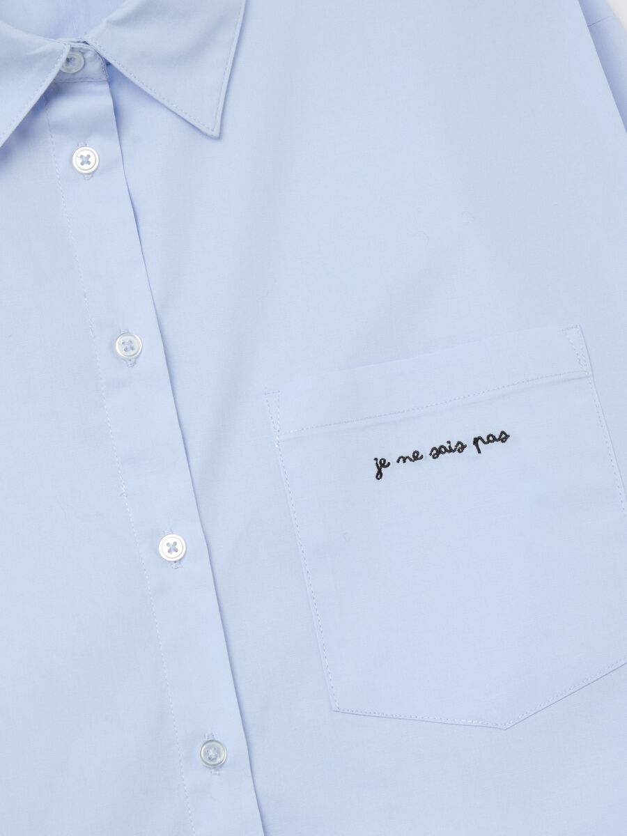 Relaxed-fit shirt with embroidered pocket_5